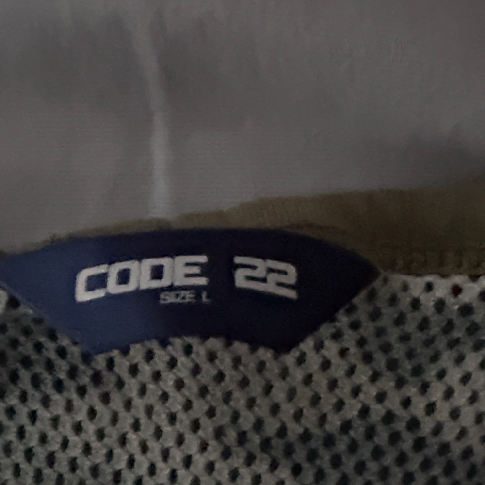 Code 22 men’s Mesh Racerback Tank Top large - Picture 3 of 3